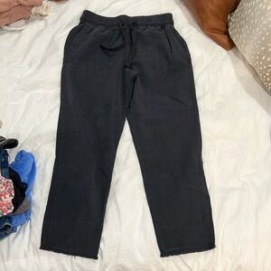 Zara raw hem joggers